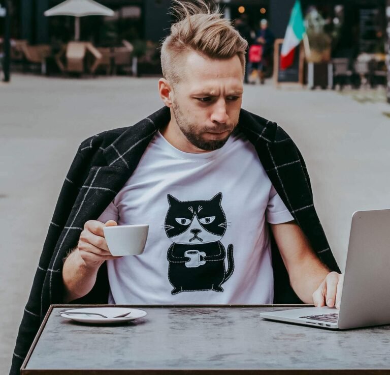 Men’s Grumpy Cat T-shirt - Image 2